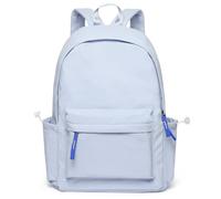 BITUOR Zaino per la scuola, casual, per uomini e donne, impermeabile e leggero, B-blu, Zaino daypack