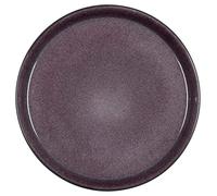 Bitz Piatto Piano, 27 cm - Nero/viola