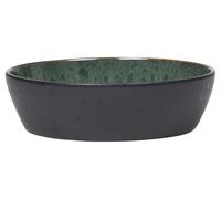 BITZ - Ciotole per Zuppa in Ceramica Gres, Diametro: 18 cm, Colore: NeroVerde