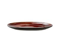 Bitz Gastro Piatto Ovale Nero / Ambra 36x25 Cm