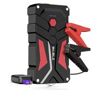 BIUBLE Avviatore Batteria Auto, 3000A Portatile Avviatore Emergenza per Auto(Adatto a 7.0L Gas o motore diesel 5.5L litri), 12V Jump Starter Booster Power Bank, Torcia a LED