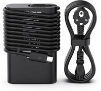 BIUBOTY Alimentatore Usb C 65w-USB-C 65W Caricabatterie per Dell Compatibile con XPS 13 9380 9370 9360 9350 XPS 12 9250 Latitude 5285 5290 7490 Laptop Charger