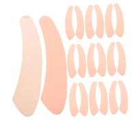 BIUDECO 10 paia Coprisedile Wc Autoadesivi in Morbido Lint Imbottitura e Spessa per Rialzo Wc Anziani Antiscivolo e Lavabile per Bagno Invernale