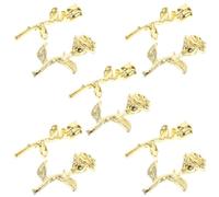 BIUDECO 100 pezzi Nail Charms per Unghie Acriliche Decorazioni Unghie Fiori per Nail Art Elegante e Creativa Accessori e Uso Personale