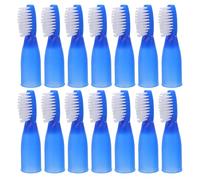 BIUDECO 100pezzi Spazzolino da Dito Mini Pz Spazzolino Manuale Tascabile Manico per Igiene Orale per Campeggio e Prigione Setole Nano per Denti e Gengive