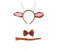 BIUDECO 1Set Accessori per Cosplay Animali con Fascia e Cravatta e per Feste e Foto per Giochi Ruolo e Drammi Costumi