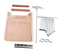 BIUDECO 1set Kalimba Da Tasti Acrilico Per Principianti e Adulti Strumento Musicale Portatile Per La Musica Facile Da Trasportare e Giocare Ovunque Per Esperienza Musicale Unica