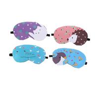 BIUDECO 1set Maschera Per Occhi Freddo Copriocchi Cartoon Adorabili Per Sonno e Relax Viaggio Per Ufficio e Casa Design Morbido e Confortevole Colori Vivaci Per Ogni Occasione