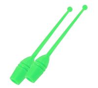 BIUDECO 2 Bastoni Verde Attrezzi Fitness per Adulti Ergonomici per Potenziamento Muscolare Modellamento e Flessibilità