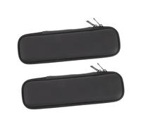 BIUDECO 2 pezzi Custodia Spazzolino Elettrico da Viaggio in EVA Rigida con Tasca in Rete Portaoggetti Portatile per Spazzolino e Dentifricio Custodia Resistente e Multifunzionale per