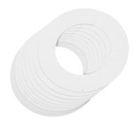 BIUDECO 20 Pezzi Anelli di Carta per Macchina per Cera, Guarnizioni Protettive Anti-goccia per Scaldacera, Tappetini in Carta Resistenti per Uso Professionale e Domestico