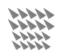 BIUDECO 20 Pezzi Cunei Gradino in Ferro per Martello e Rinforzo Manico Facile Installazione Adatti Riparazioni e Rinforzi di Manici di Utensili Manuali