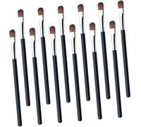 BIUDECO 25pezzi Pennelli per Trucco Occhi di Pennello Sottile per Eyeliner e Pennello per Ombretto Bacchetta per Trucco e Piatto per Sopracciglia Portatile per Donne e Ragazze