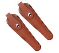BIUDECO 2pezzi Borsa Per Forbici Da Parrucchiere Pu Organizer Professionale Per Strumenti Di Bellezza Custodia Protettiva Leggera Per Forbici e Strumenti Da Giardinaggio