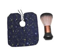 BIUDECO 2pezzi Cape Per Ragazzo Ragazza Con Spazzola Per Set Per Taglio Salone o Casa Design Con Pattern Stellato Facile Da Pulire