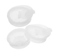 BIUDECO 3 Pezzi Coperchi per Plastica Resistenti e Facili da Tappi Antisversamento per Caraffe Brocche e Contenitori