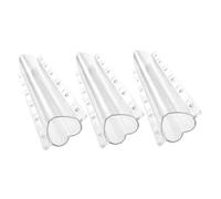 BIUDECO 3 Pezzi Stampi per Modellare Cetrioli e Frutta Forma di Cuore Resistenti e Anti-deformazione per Crescita in Giardino Personale