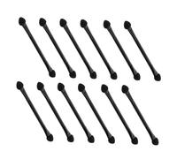 BIUDECO 30pezzi Spugne Doppia Estremità per Ombretto Pennelli per Trucco Occhi Applicatori per Ombretto Bifacciale Strumenti per Trucco da Ragazza per Ombretti Eyeliner Glitter e Altre