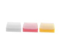 BIUDECO 3pezzi Massaggiante Per Spugne Per Stimolazione Sensoriale Per e Colori Giallo Rosa