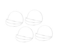 BIUDECO 4 Pezzi Base Cerchietto in Metallo Quattro Strati per Creazione Accessori Cinesi Hanfu e Cosplay e Stabile per Matrimoni e Feste