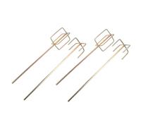 BIUDECO 4 pezzi Miscelatore per Trapano Manico Esagonale Accessori per Utensili Elettrici Paletta Allungata in Acciaio Resistente per Cemento Vernici Resine e Intonaco Uso Domestico e