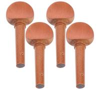 BIUDECO 4 Pezzi Pirolo per Violino in Materiale Sintetico Superficie Liscia e Lucidata, Adatti per Violini 3/4 e 4/4, Accessori Stabili per Accordatura Precisa