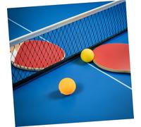 BIUDECO 40 Palline Pong Forate in Abs con in Silicone per Allenamento Tennis Tavolo Palline Elastiche Resistenti Sessioni Training Prolungate