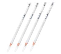 BIUDECO 4pezzi Matita Bianca per Sopracciglia di Matite per Trucco Occhi Resistenti al Sudore Impermeabili Punta Sottile per Applicazione Precisa