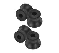 BIUDECO 4pezzi Tuning Fork Holder in Gomma Resistente Base Stabile Per Supporto Diapason Accessorio Per Terapia Del Suono Musica e Yoga Design Portatile e Leggero