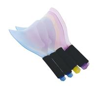 BIUDECO 5 pezzi Maschera per Parrucchieri in Trasparente Protettiva per Viso e Occhi Anti-scivolo per Uso in Salone e Casa Scudo Spray Fissante per Capelli Colori Casuali Colore Casuale