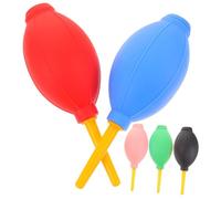 BIUDECO 5 pezzi Strumento Soffiatore per Asciugare Colla Ciglia Finte in Gomma Resistente Senza Odore Soffiatore Aria Piccolo per Estensioni Ciglia e Pulizia Polvere