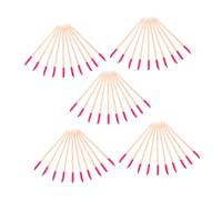 BIUDECO 50 Pezzi Bastoncini per Cuticole in Legno Doppia Estremità Spingi Cuticole Manicure e Pedicure Strumenti Smeriglianti per Modellare e Levigare Unghie Naturali e Finte Legno