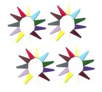 BIUDECO 50 pezzi Spugnette Triangolari Morbide per Fondotinta e Applicatori Cosmetici Multifunzionali per Bagnato e Asciutto Spugne Make Up Miste