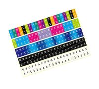 BIUDECO 5pezzi Adesivi Per Kalimba Colorati Stickers Per Pianoforte Note Musicali Per Principianti Facili Da Applicare e Rimuovere Per Apprendimento e Decorazione Vari Colori Disponibili