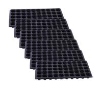 BIUDECO 6 Pezzi Vassoi per Semina con Celle Vassoio per Germinazione Piante Starter per Fioriture Frutta e Verdura per Serra e Uso Interno ed Esterno