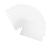 BIUDECO 60 Pezzi Buste Trasparenti per Raccoglitori Protettivi per Foto e Documenti Pagine Ricambio per Scrapbook Tasche Chiare per Protezione e Conservazione