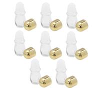 BIUDECO 8 pezzi Bottiglie Roll Vuote per e Profumi Riutilizzabili e Pratiche per e Massaggi Design e Resistente