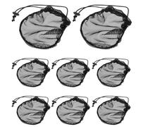 BIUDECO 8 Pezzi Retine Parrucche Elastiche Leggere e Traspiranti per Donna Cappello Rete per Parrucche Accessori per Realizzazione e Acconciatura Calotta Fissa e Confortevole