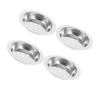 BIUDECO Accessori per Incensiere Arabo 4 Pezzi in Acciaio Resistente Piatto e Griglia di Ricambio per Bruciatore di Incenso Piccolo Supporto e Schermo per Bruciatore a Carbone Adatti
