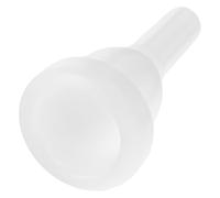 BIUDECO Bocchino per Trombone in Abs Bianco senza Sbavature Resistente alla Rottura per Professionisti e Principianti Strumento Musicale a Fiato