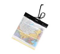 BIUDECO Busta Trasparente per Mappe da Esterno Borsa Auto-sigillante Resistente e Neve Custodia Bianca per Viaggi e Uso Quotidiano Senza Mappa