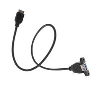 BIUDECO Cavo Estensione USB con Montaggio su Pannello Adattatore Type E USB Maschio con Viti Fissaggio per Scheda Madre Desktop Trasmissione Veloce e Affidabile