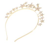BIUDECO Cerchietto Star Glitterato Per Donna Copricapo Elegante Con Design Stella Per Feste e Occasioni Speciali