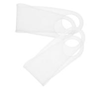 BIUDECO Cinghia per Mento in Silicone per Doppio Mento, Ergonomico ad Arco, 2 Pezzi, per Uso Notturno e Comfort
