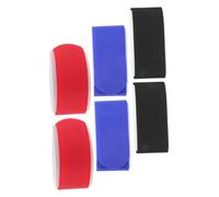 BIUDECO Cinghie da Sci Regolabili 6 Pezzi Chiusura in Strappo Fascia Porta Bastoncini e Scarponi per Sport Invernali Resistenti e Adatte a Sci da Discesa Fondo e Freestyle Accessori