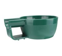 BIUDECO Ciotola da Barba Verde in Pp Grande e Antiscivolo, Contenitore per Sapone da Barba per Uso Domestico in Hotel