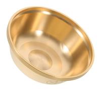 BIUDECO Ciotola Rituale in Ottone 9 CM Pentagramma Ciotola della Prosperità Decorativa per Offerte e Casa Spirituale