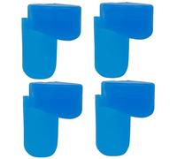BIUDECO Clarinetto in Silicone, 4 Pezzi, Cuscinetti Blu per Fastidio, Accessorio per Principianti