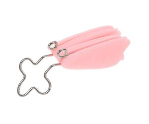 BIUDECO Clip per Naso in Silicone Rosa, Strumento per Sollevare e Raddrizzare Ponte Nasale, Correttore Nasale per Modellare e Snellire, Adatto a Donne e Ragazze per Massaggi Nasali