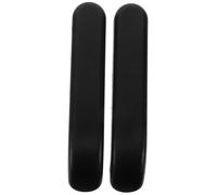 BIUDECO Comodi Accessori per Sedia a Rotelle in Poliuretano Autoformante Cuscini per Sostituzione Braccioli, Distanza Fori 12cm, Nero per Braccioli
